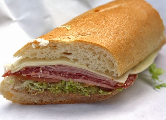 Italian Deli Submarine Sandwich