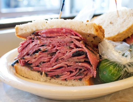 The Ultimate Pastrami Sandwich