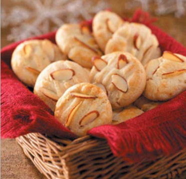 Traditional Chinese Almond Cookies