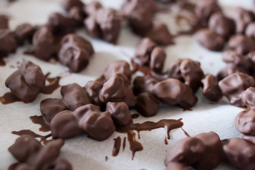 Homemade Chocolate Covered Raisins