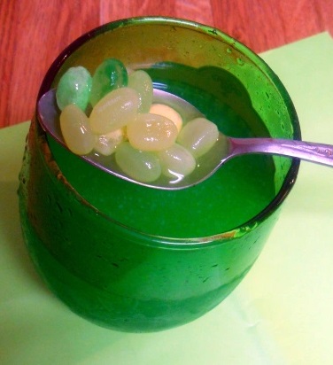Sour Apple Jellybean Martini