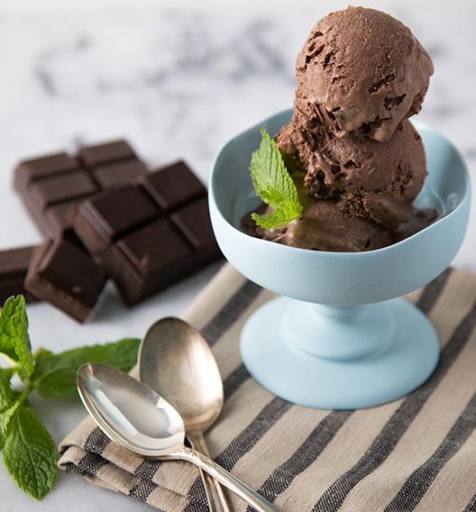Dark Chocolate Mint Ice Cream