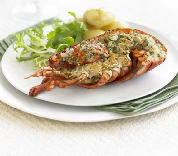 Lobster With Thermidor Butter