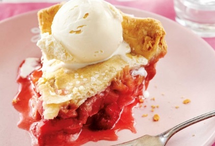 Gluten-Free Strawberry & Rhubarb Pie