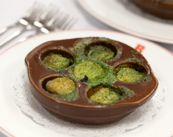 Escargots in Garlic and Parsley Butter