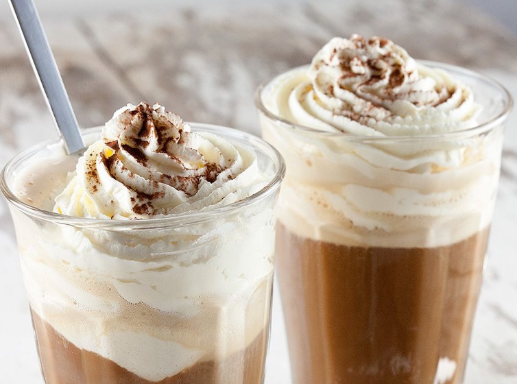 Vanilla Ice Cream Hot Coffee