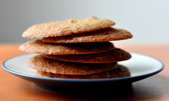Almond Butter Crunch Cookies