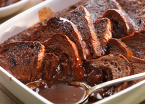 Cadburys Dairy Milk Bread and Butter Pudding