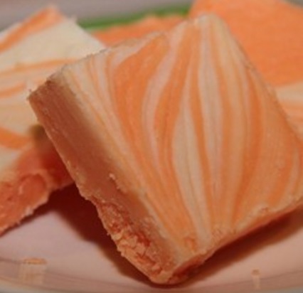 Orange Cream Penuche Fudge
