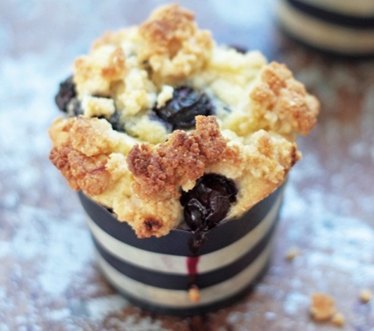 Blueberry Streusel Muffins