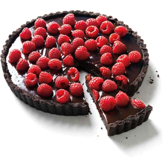 Chocolate & Raspberry Tart