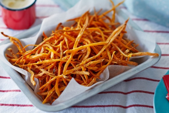 Sweet Potato Julienne Fries