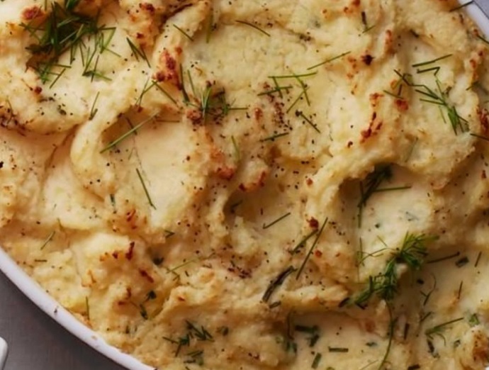 Buttermilk & Boursin Mashed Potatoes