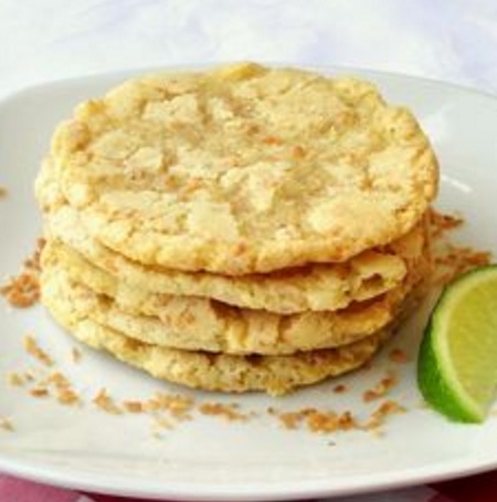 Coconut & Lime Cookies
