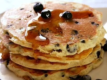 Blueberry Cheese Pancake