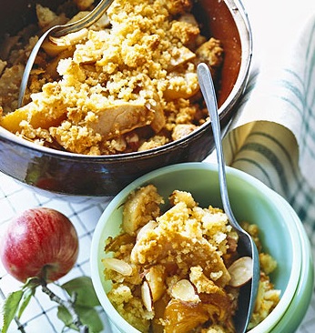 Apple And Apricot Betty