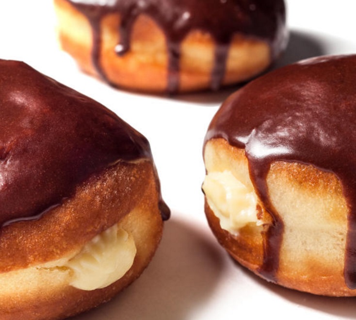 Boston Cream Filled Donuts
