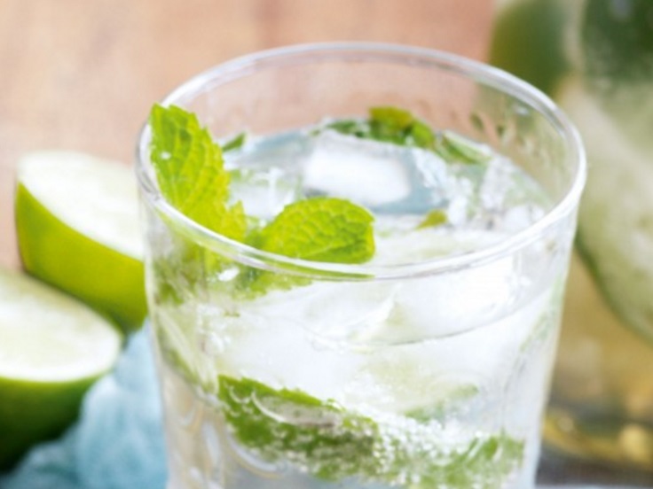 Lime And Mint Soda