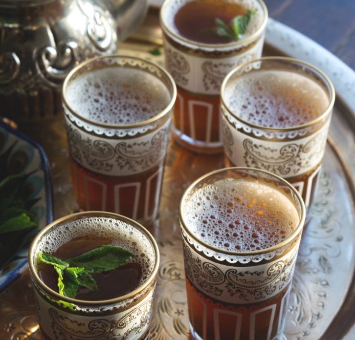 Homemade Moroccan Mint Tea