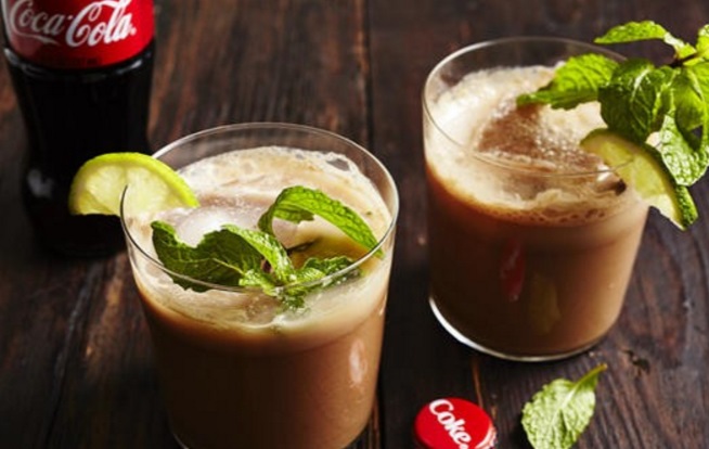 Spicy Chocolate Coca-Cola Mocktail