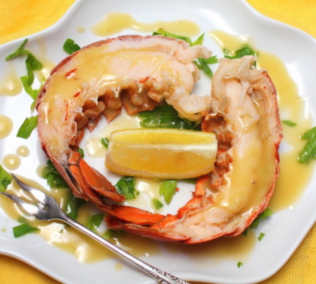 Lobster With Brandy Butter