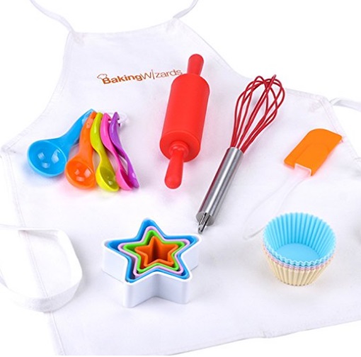 20 Piece Kids Cooking and Baking Set