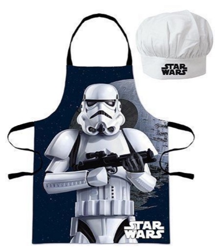 Stormtrooper Apron and Chef's Hat Set