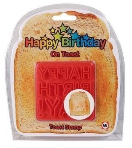 Happy Birthday Bread Stamp