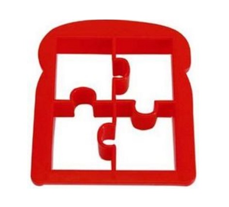 Jigsaw Puzzle Bread Stamp