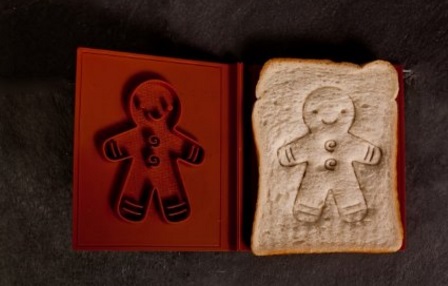 Gingerbread Man Bread Stamp