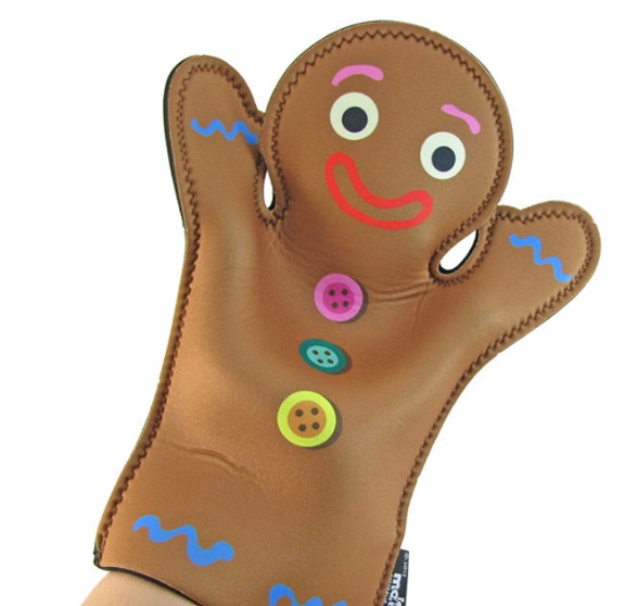Gingerbread Oven Gloves