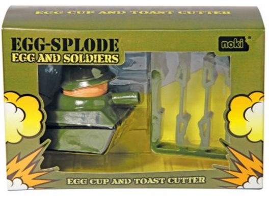Egg-splode Egg Cup And Toast Cutter