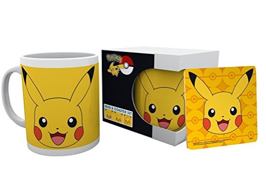 Pikachu Coaster & Mug Set