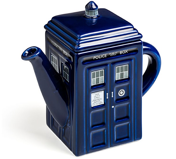 TARDIS Ceramic Teapot