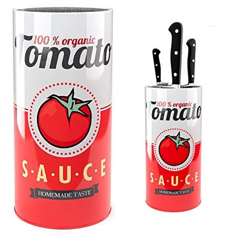 Tomato Can Knife Block