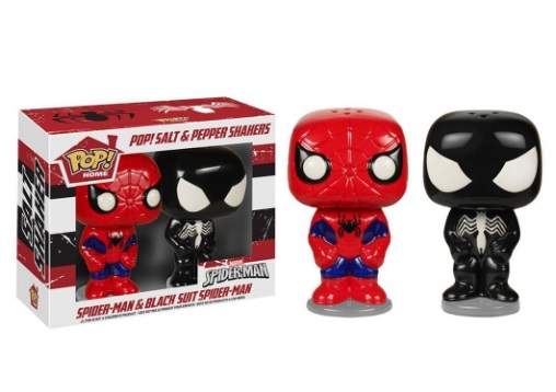 Spider-Man & Venom Salt & Pepper Pots