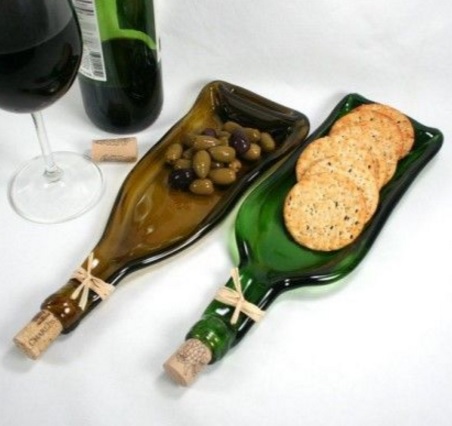 Wine Bottle Serving Platter
