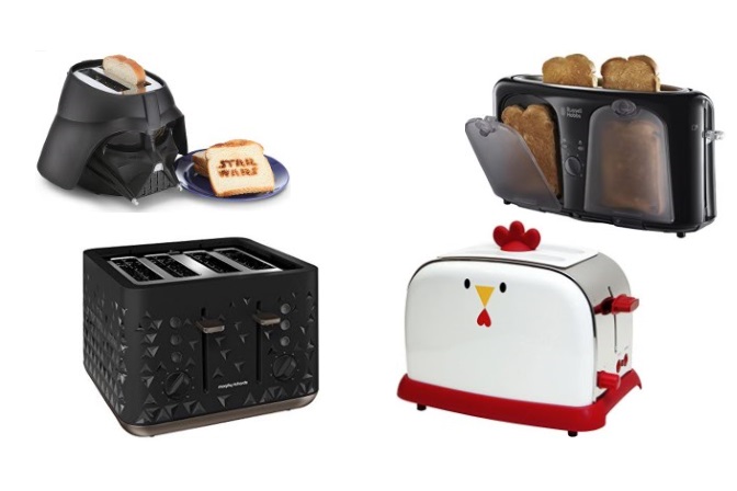 Top 10 Amazing, Nerdy and Unusual Toasters