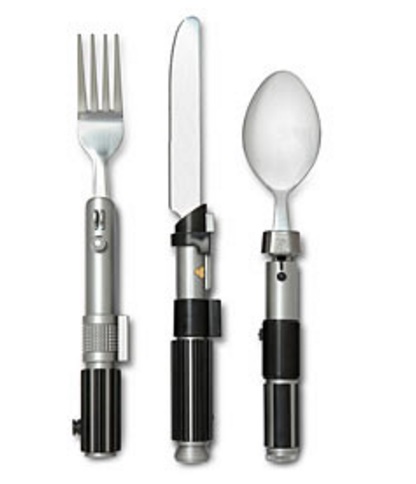 Lightsaber Cutlery Set