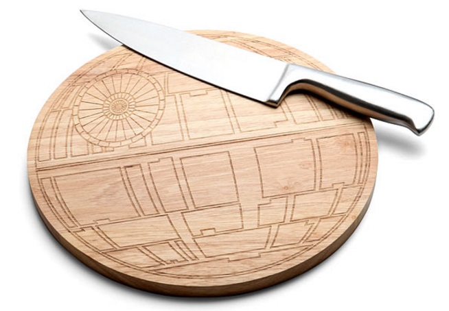 Death Star Wooden Cutting and Chopping Board