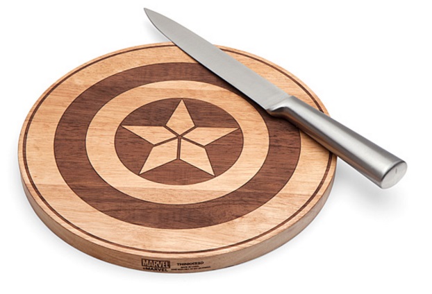 Marvel Civil War Wooden Cutting and Chopping Board