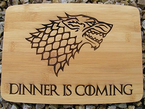 Game of Thrones Wooden Cutting and Chopping Board