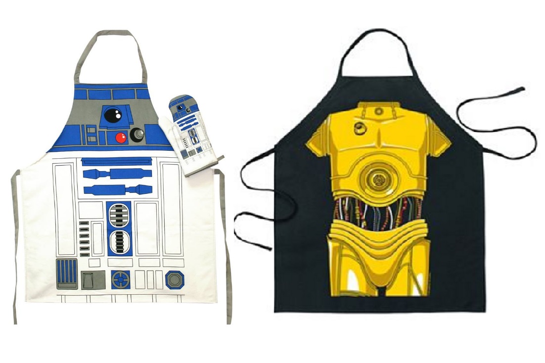 R2-D2 & C-3PO Kitchen Aprons