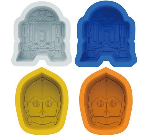 R2-D2 & C-3PO Silicone Cupcake Moulds