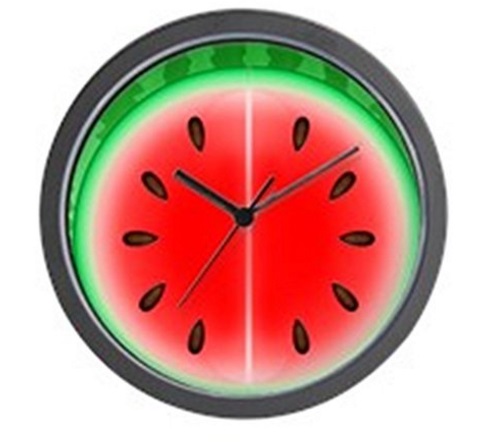Watermelon Slice Kitchen Wall Clock