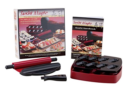 Sushi Maker Kit and Handbook by Sushi Magic