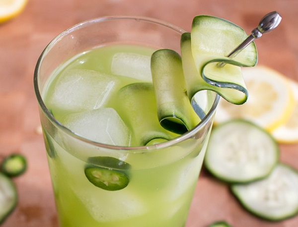 Spicy Cucumber Cocktail