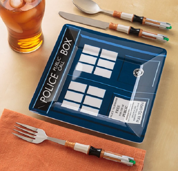 Doctor Who Tardis Dinner Plate