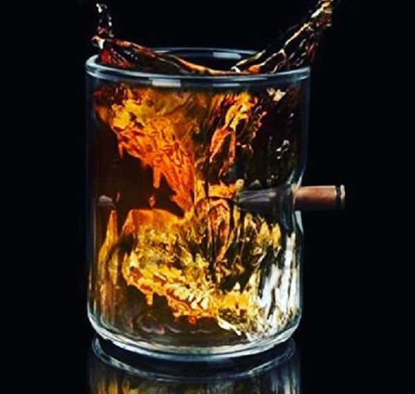 Beyond S - .308 Bullet whiskey glass
