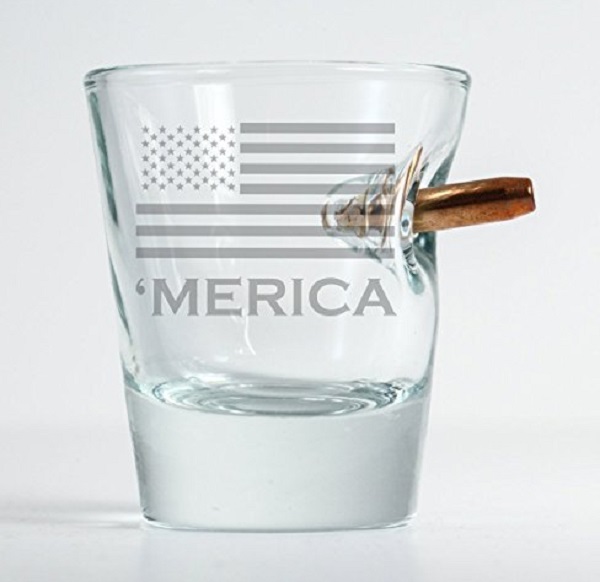Original Bullet 'merica Shot Glass